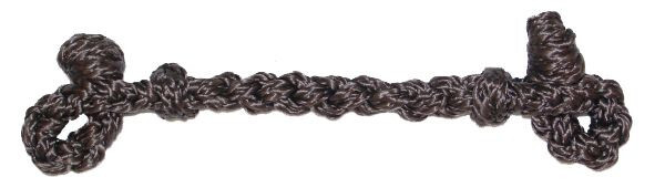 Nylon Braided Slobber Bar Curb Strap