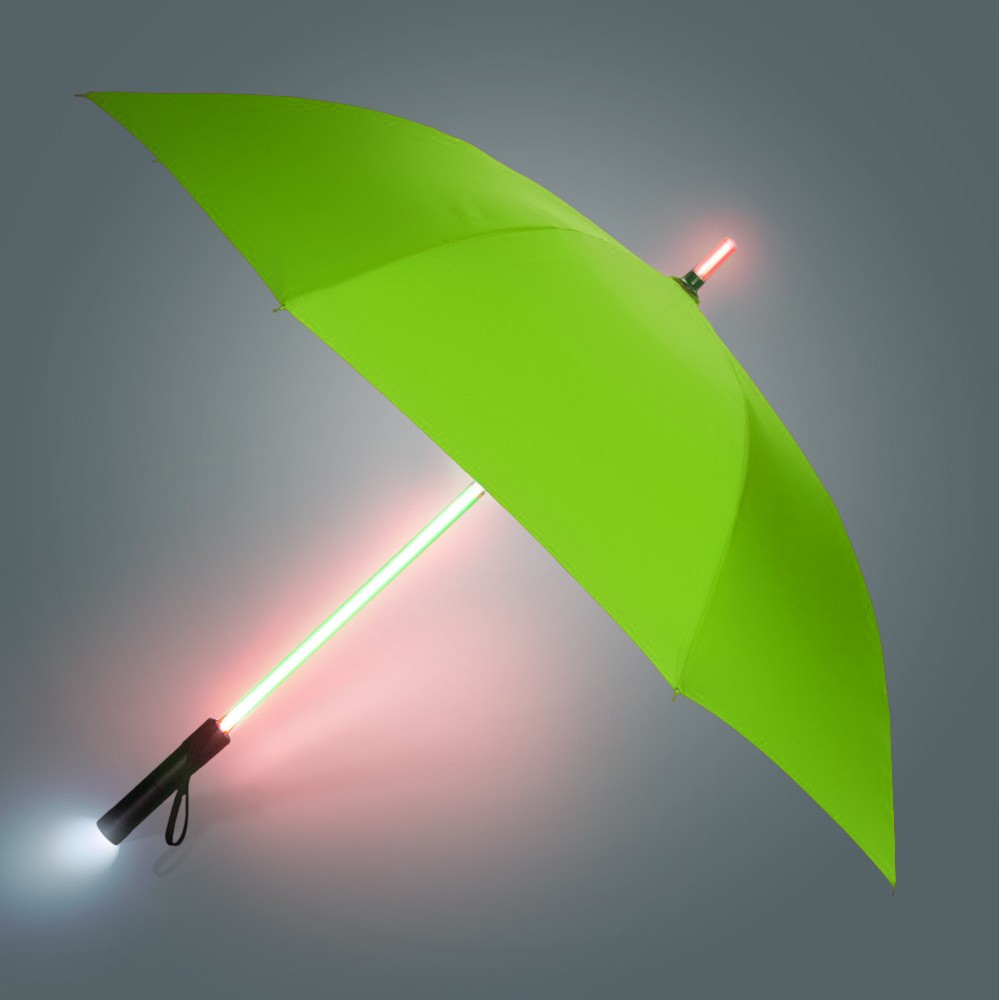 7 Color LED Transparent Umbrella Star Wars Blade Runner Light Saber Flashlight