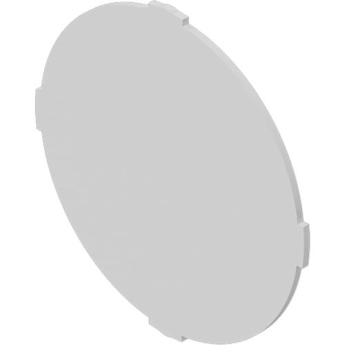 5pc EAO 704.609.9 MARKING PLATE WHITE D29 PLASTIC