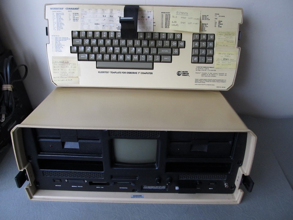 Vintage Osborne Computer 1 #A 08673 + Double Density Chip ***Pls Read