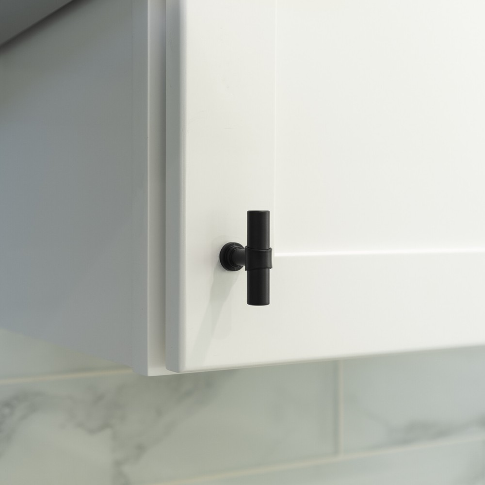 Black Modern Cabinet Handles T Bar Pulls Kitchen Drawer Hardware Stainless Steel