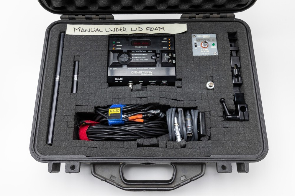 Cinematography Electronics Film/Video Synchronizing Control Kit