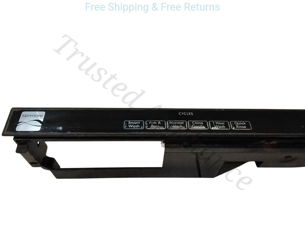 OEM Dishwasher Control Panel W10305976 BLACK