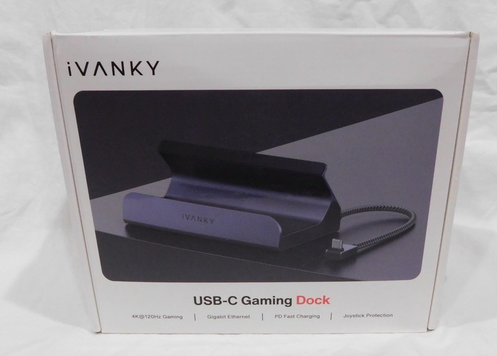 New - Ivanky USB-C Gaming Dock - Black