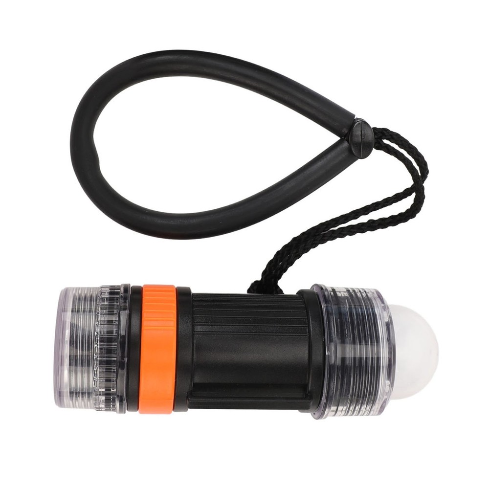 Waterproof Dive Strobe Flashlight High Brightness LED For Underwater Advent DGPM