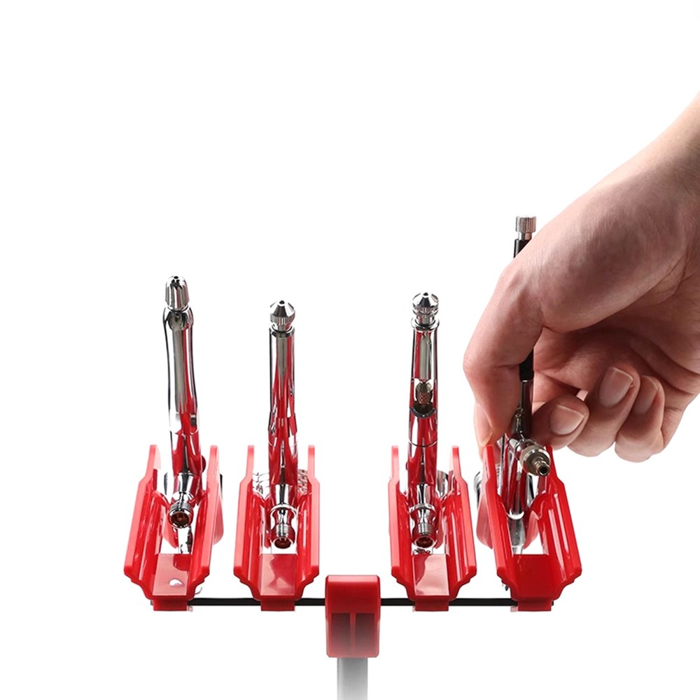 360° Adjustable AT-AR Spray Airbrush Rack Holder Bracket for Model Carft Tool