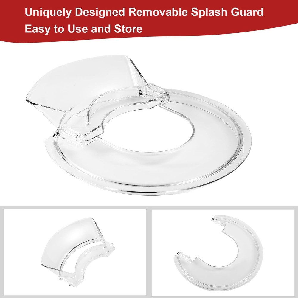 Pouring Shield for KitchenAid-Secure Pouring Shield with Removable Pour Spout...