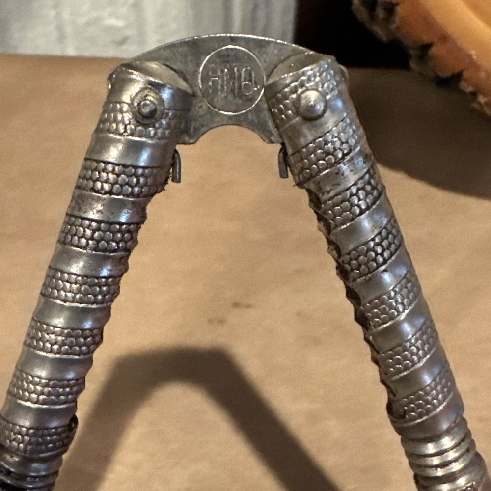 Vintage Nut Bowl Rustic Edge Tree Bark Set with 1 Nutcracker & 4 Picks