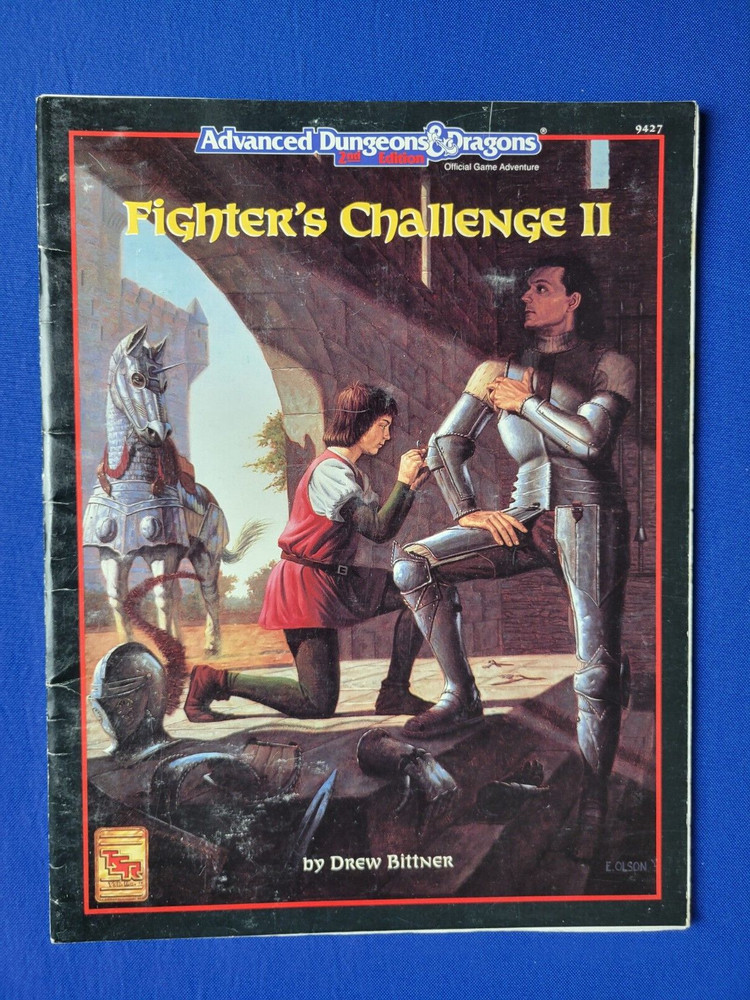 Fighter's Challenge II Adventure Module - AD&D 9427