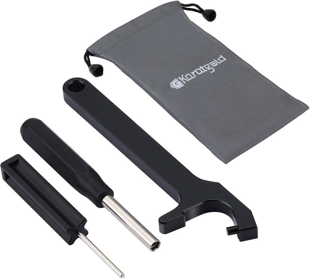 Glock Tool Kit 3Pcs,With Front Sight Tool,Magazine Disassembly Tool,Pin Punch To