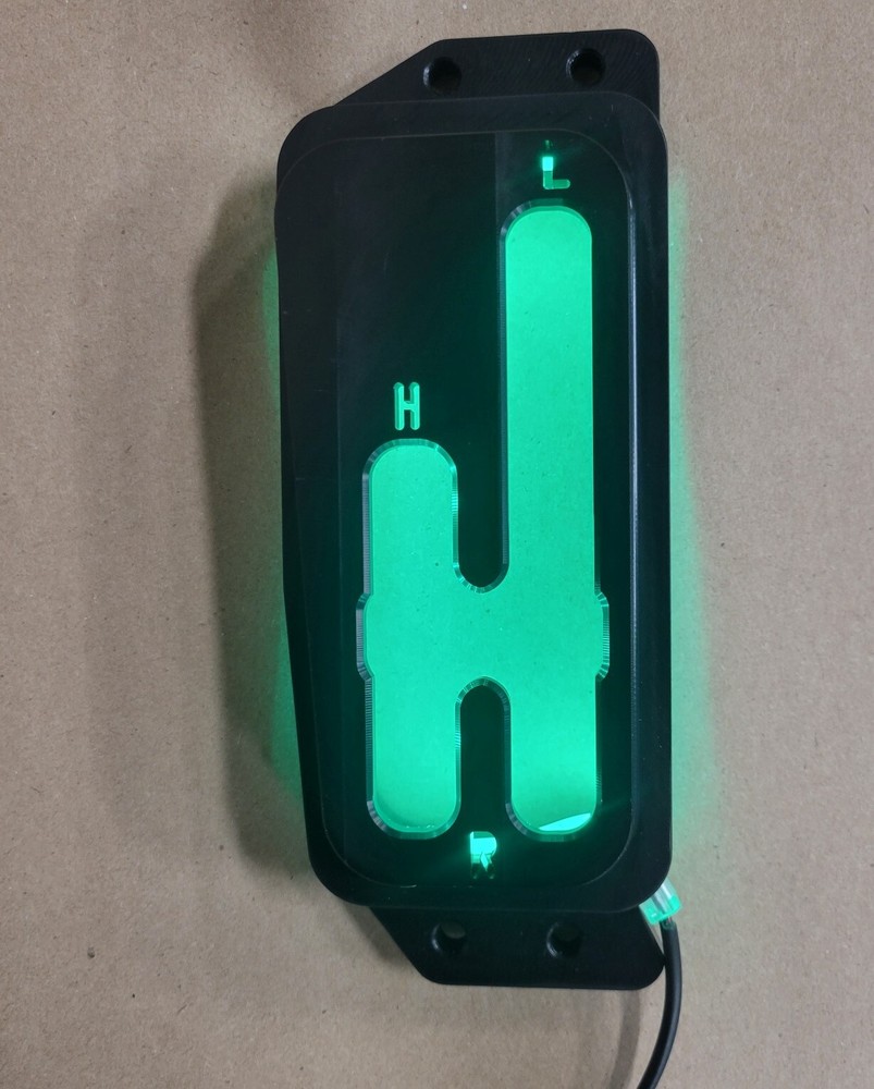 KAWASAKI TERYX 800- BLACK SHIFT GATE WITH LED BACKLIGHTING