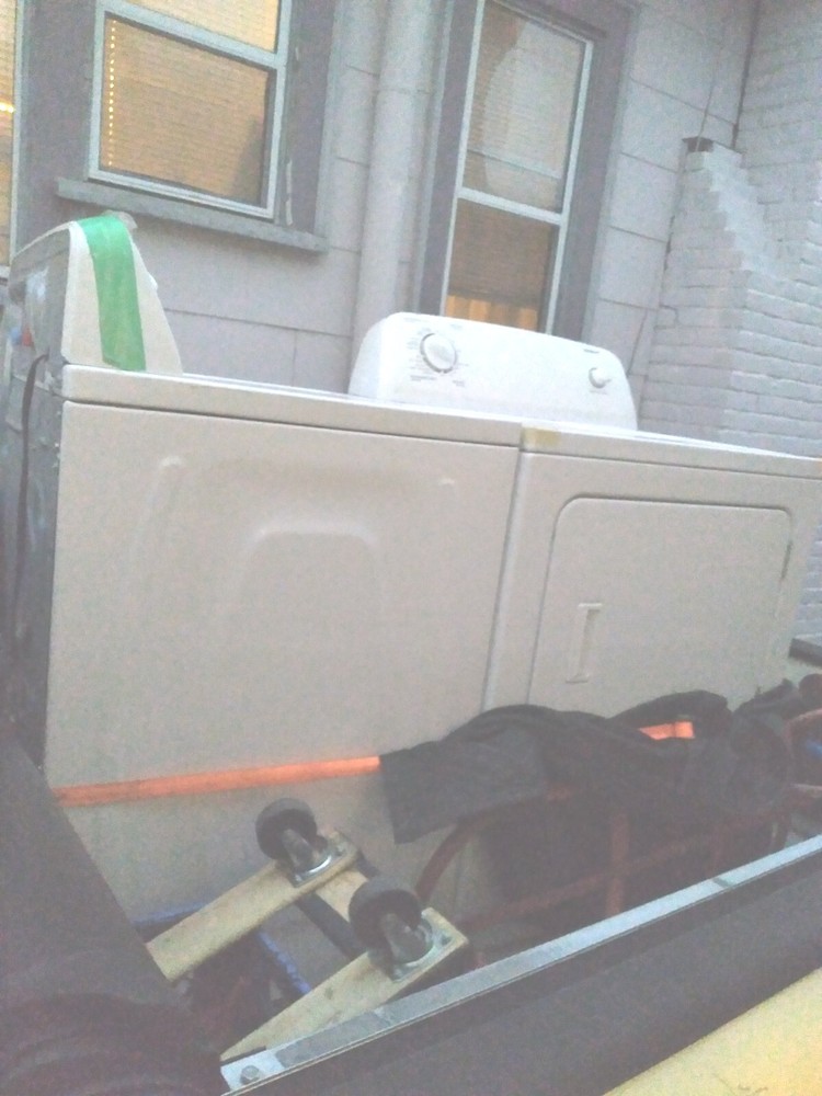electric washer and dryer set used