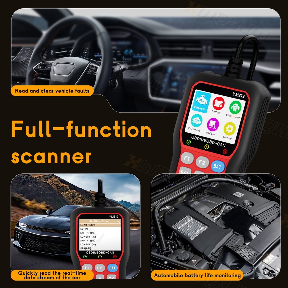 For GMC All System Bidirectional Car OBD2 Scanner Diagnostic