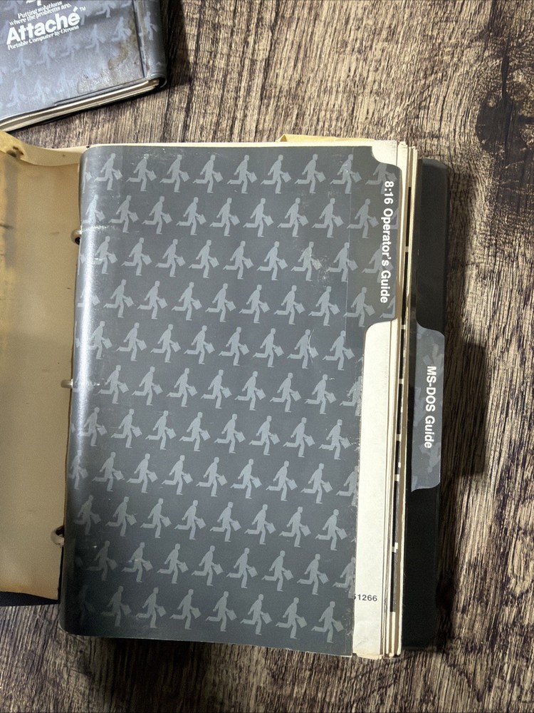 VINTAGE OTRONA ATTACHE PORTABLE COMPUTER User’s Guide And Service Guide