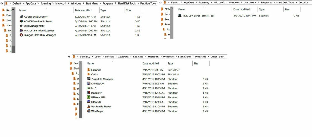 Hiren's Boot PE X64 Bootable USB 2019 Fix Repair BackUp Clone Windows