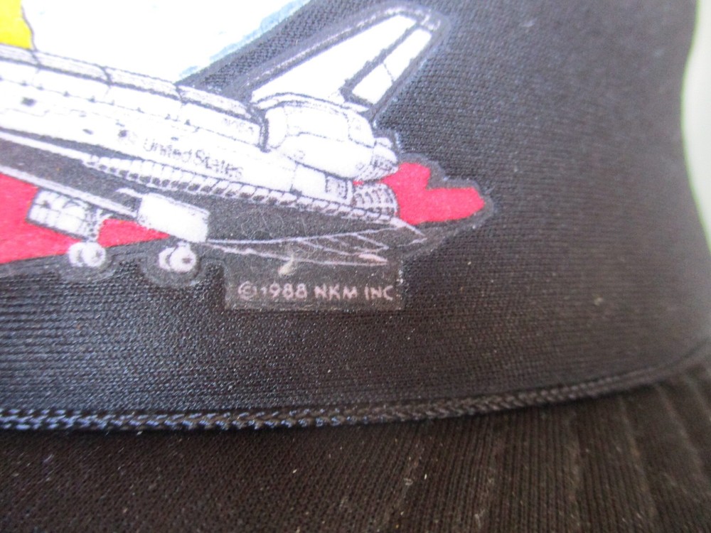 Vtg 1988 SPACE SHUTTLE Mesh Back Cap, Snapback Cap, Unworn, NASA