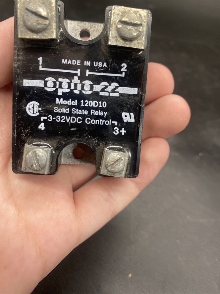 OPTO 22 Solid State Relay. 120D10. Free Shipping!!!!! Pre Owned!!!!!