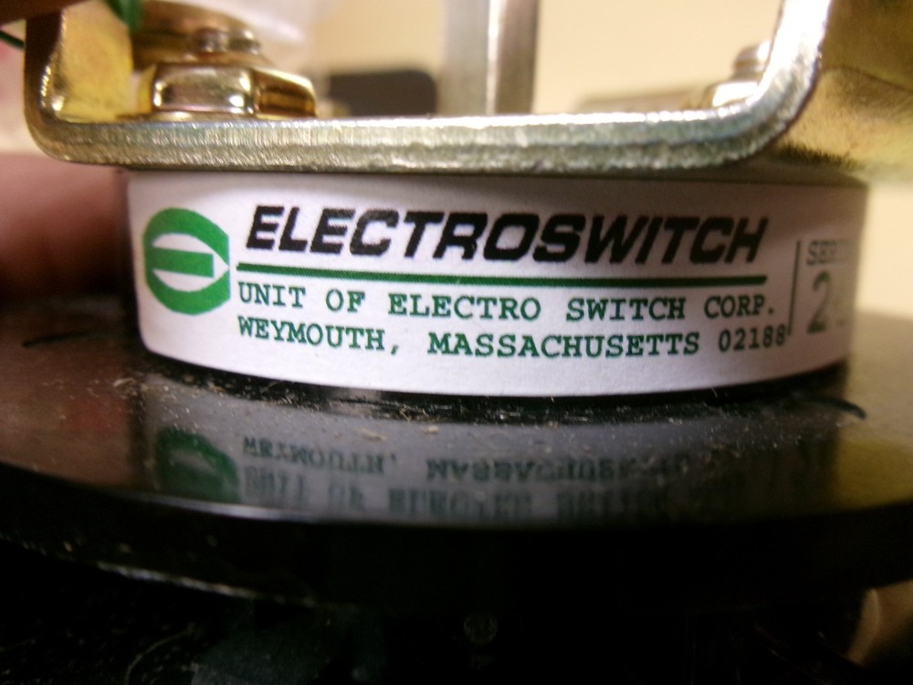 ElectroSwitch 24903QS Rotary Switch 2HP 240/480V