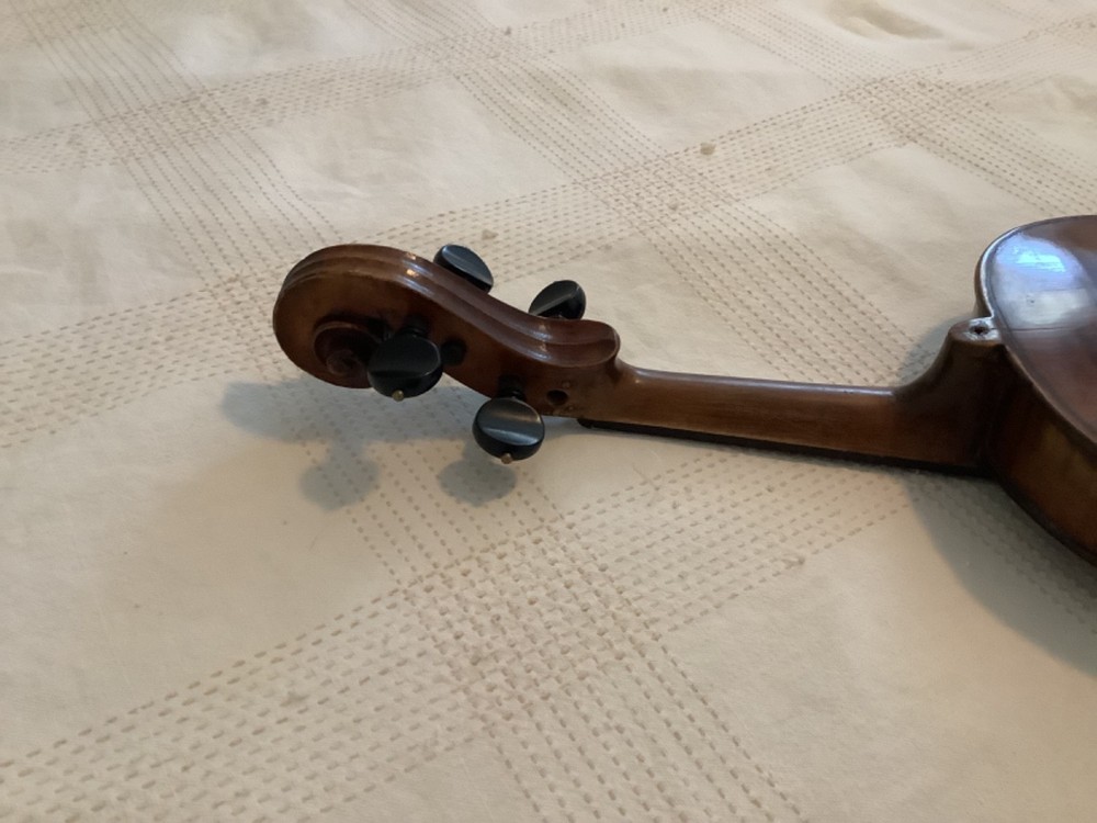 Vintage violin fiddle made in Germany full size 4/4 needs strings