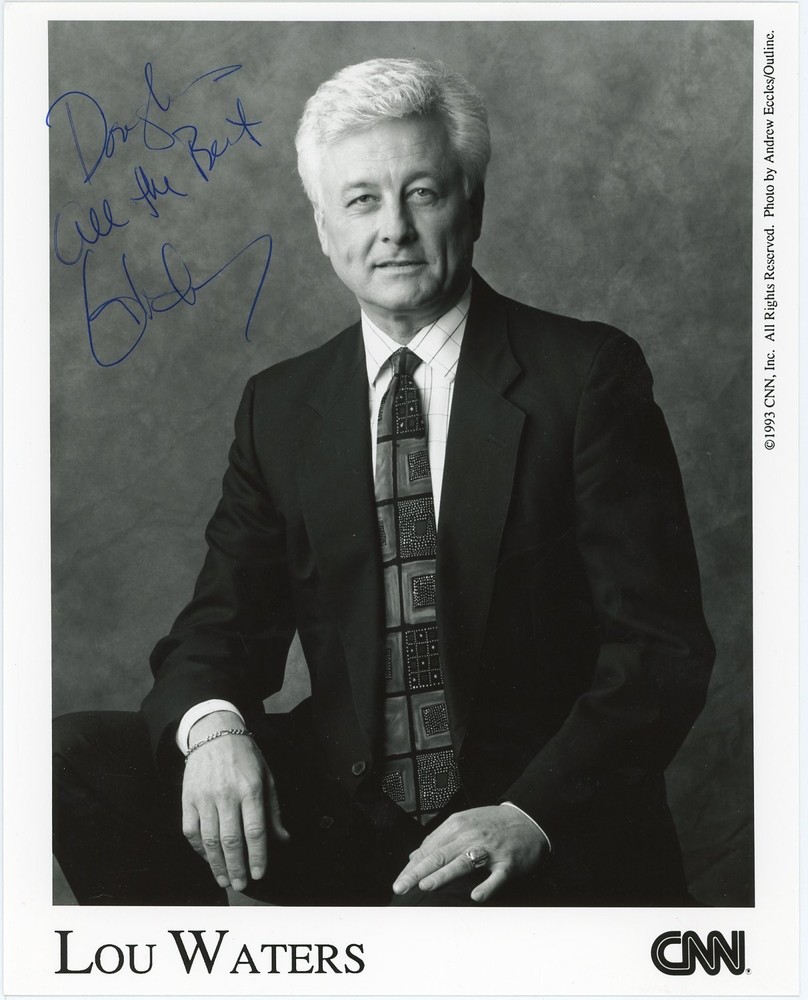 Lou Waters - Signed B&W Photograph
