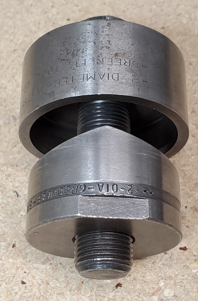 Greenlee No. 730 - 2" diameter punch - knockout