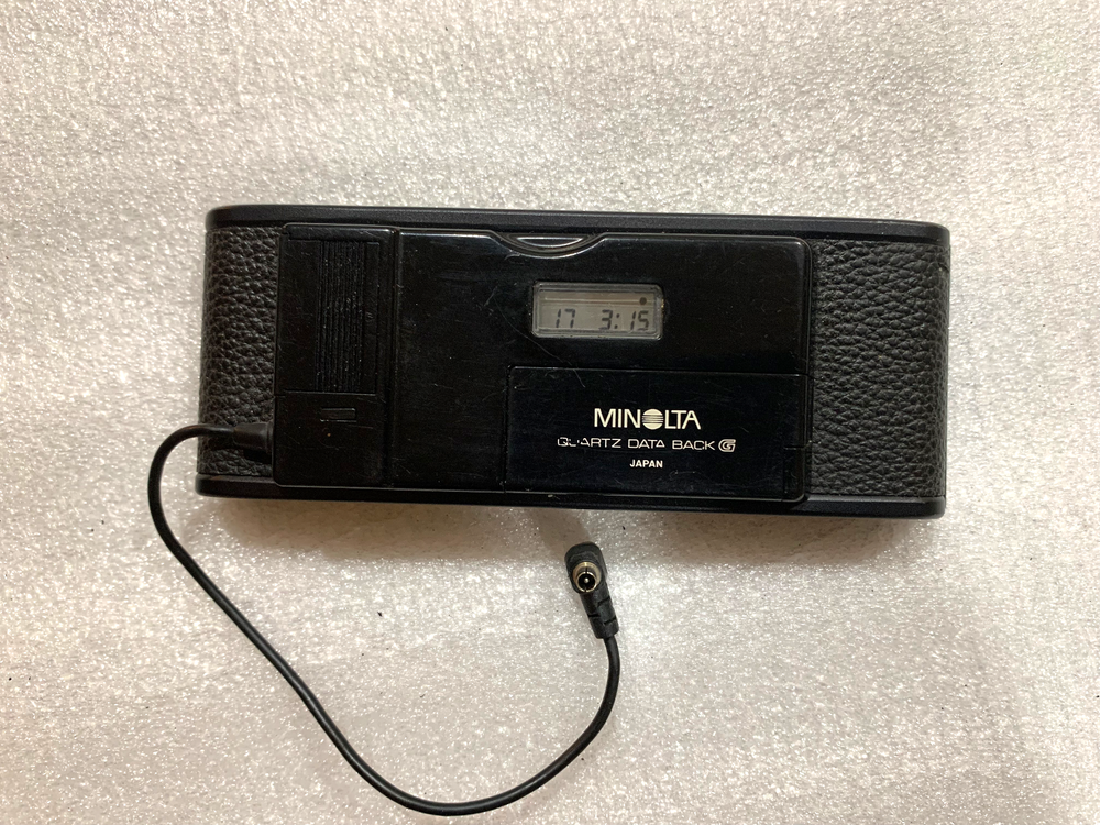 Minolta Quartz Data Back G For Minolta Film Camera
