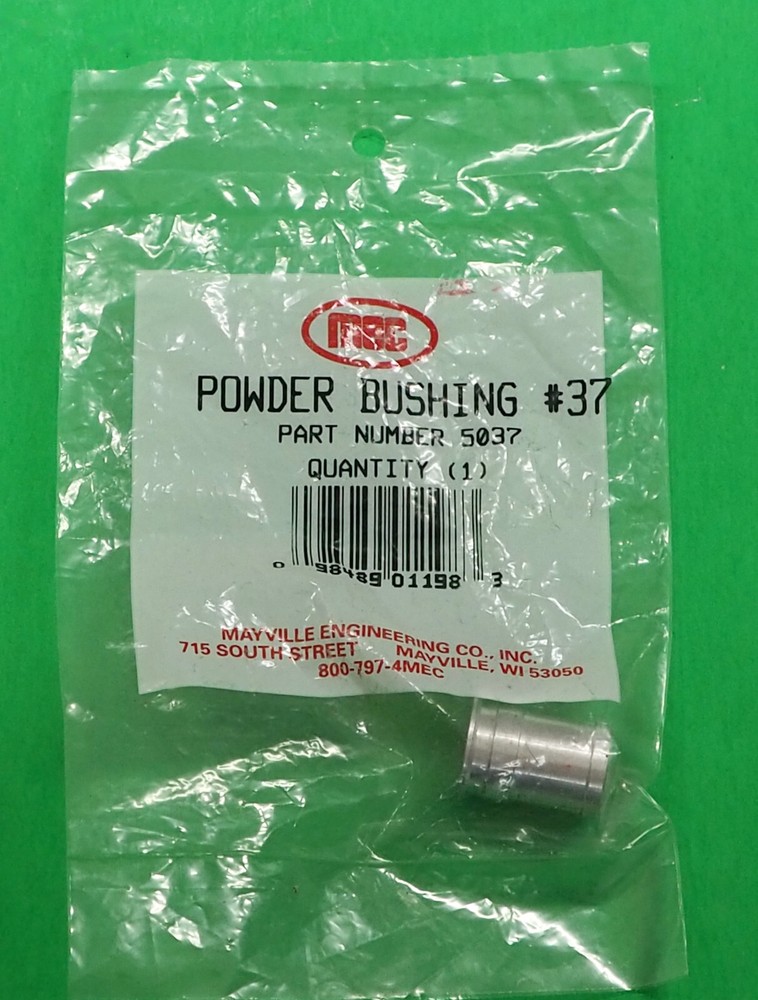 MEC Powder Bushing #37-(5037)-new in package