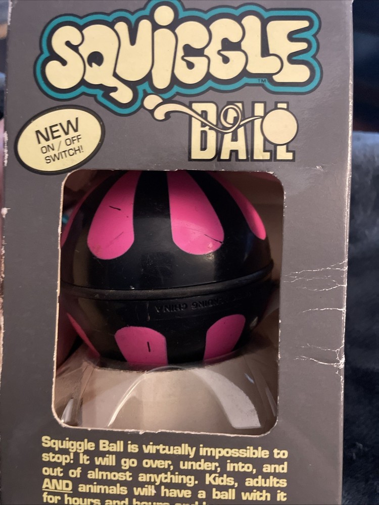 Squiggle Ball NIB 1993 By Hart