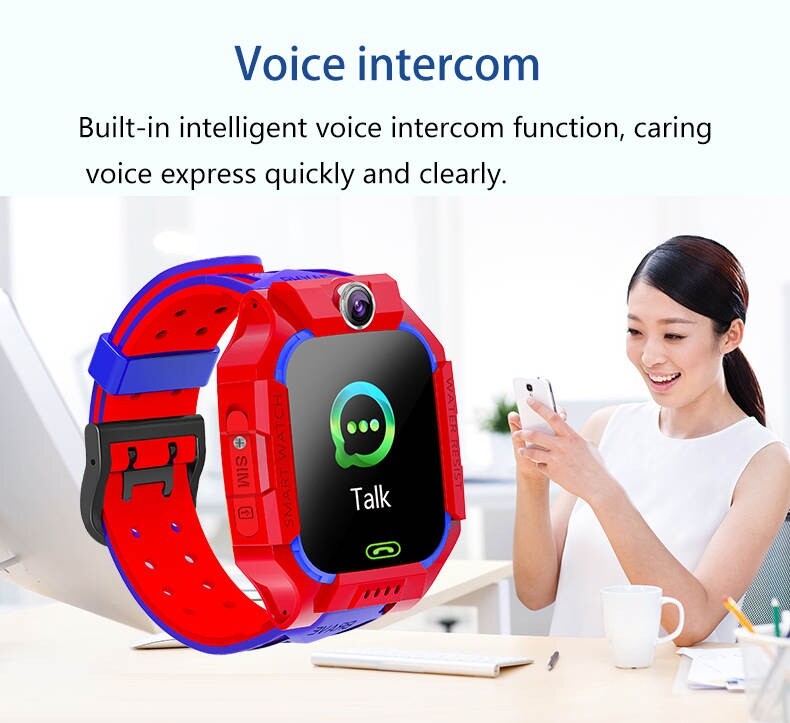 Smart Watch For Kids, Activity Tracker, SOS Function, Kids School Mode, GPS Loca
