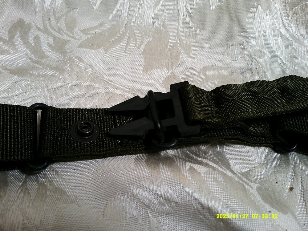 adjustable army chest straps with quick release