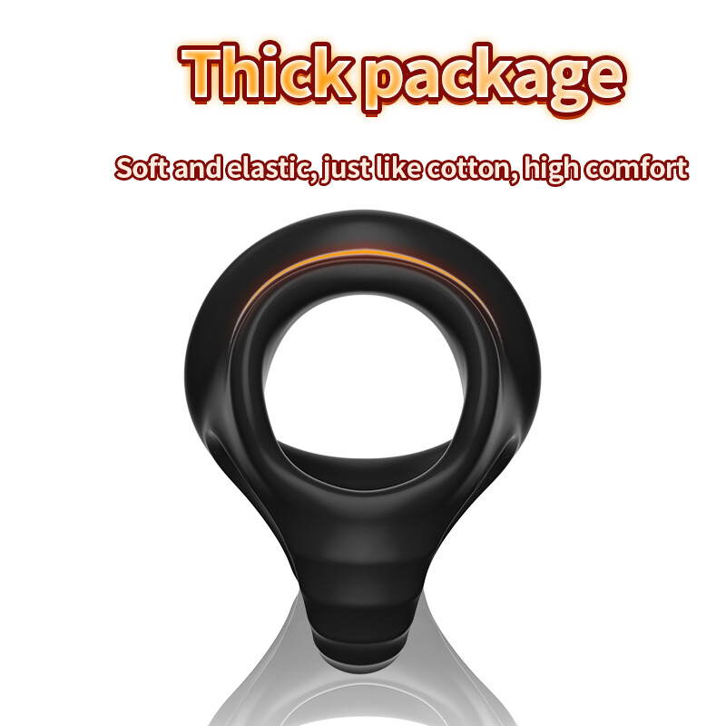 Silicone Ball Scrotum Stretcher Enhancer Squeeze Testicle Ring-Delay-Ejaculation