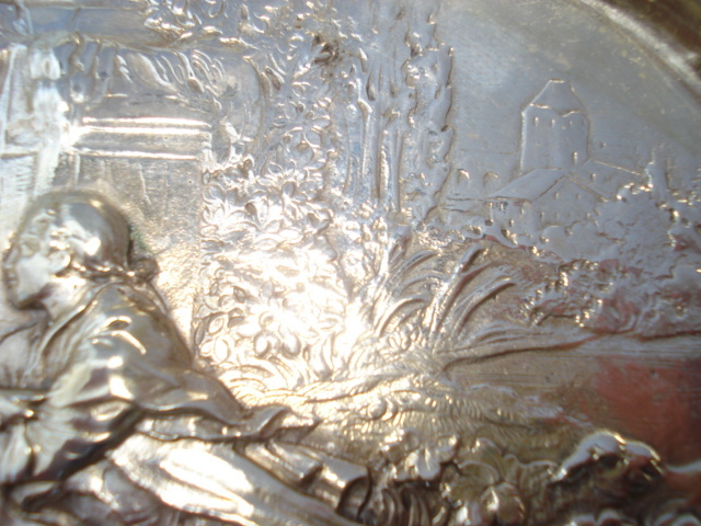 Hanau - 19th Century German Silver " Cabinet Silver " Basket