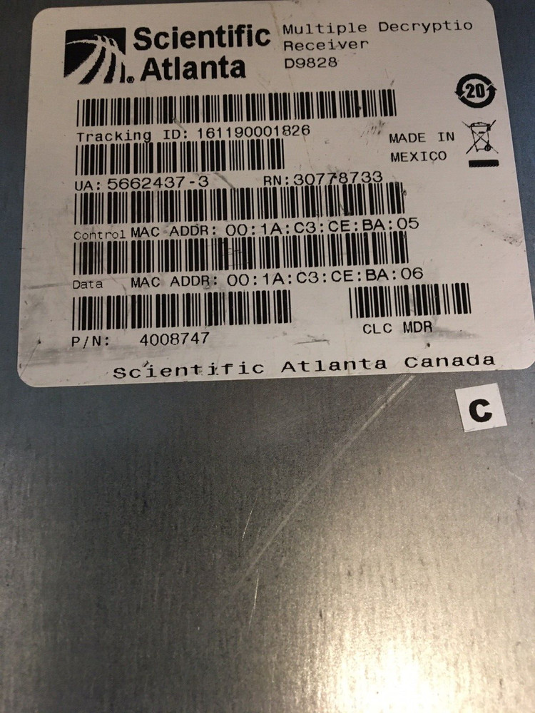 Cisco PowerVU Multiple Decryption Receiver D9828 UNTESTED OFFERS WELCOME