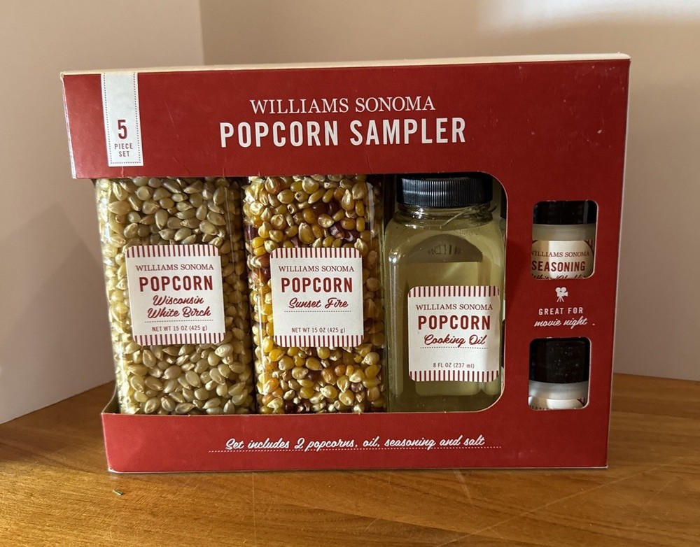 Williams Sonoma Popcorn Sampler