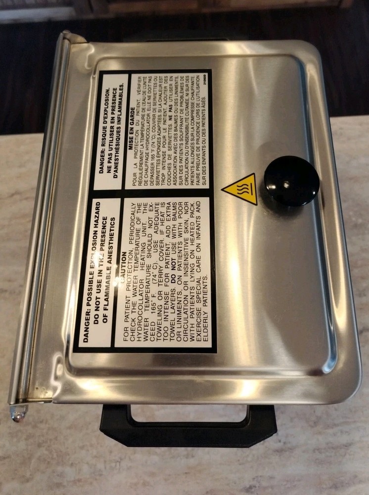 Hydrocollator Steam Hot Pack Heating Unit Heater E-1 Model 2102 *Tested *Works*