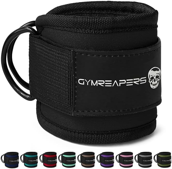 Ankle Straps for Cable Machine Kickbacks, Glute Workouts, Lower Body Exercises -
