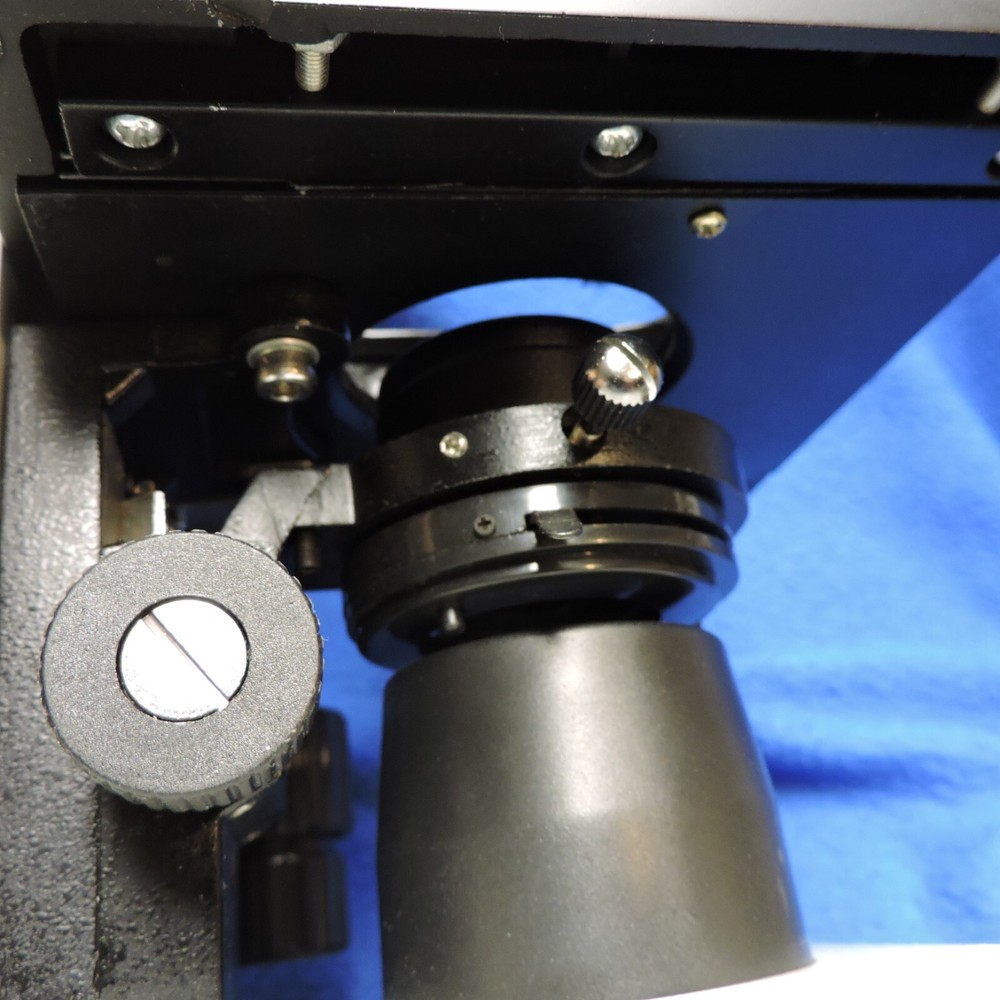 Omax Microscope G2018007467 Rotatable Head 4 Lens Missing Eyepieces