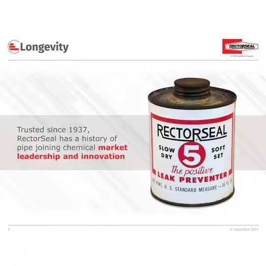 RectorSeal 1.75 oz. #5 Pipe Thread Sealant