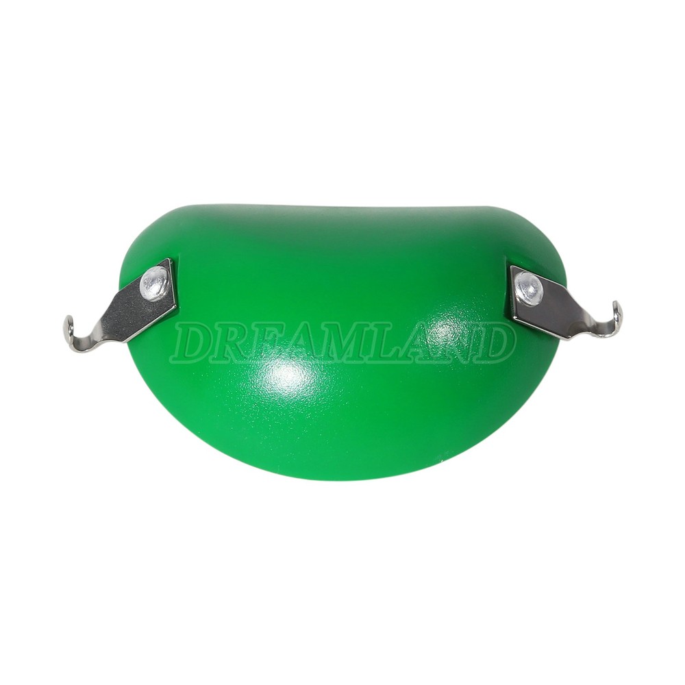 Dental Orthodontic High -Pull Headgear With Rigid Chin Cap High Pull Strap Blue