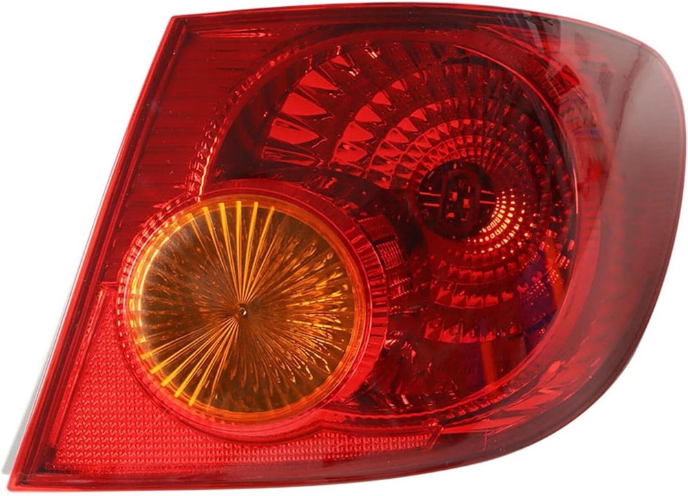 RH Outer Tail Light Assembly Replacement for Toyota Corolla 2003-2008 Passenger