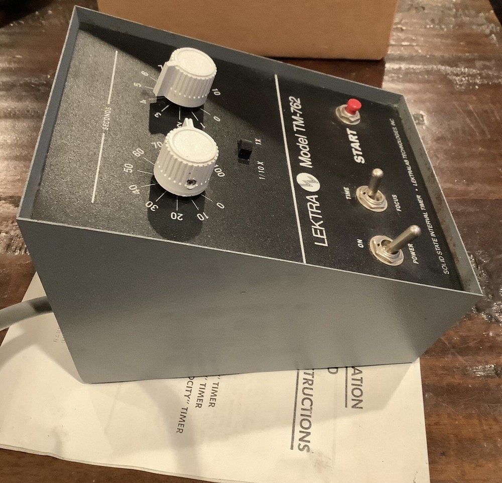 Vintage Lektra TM- 762 TWO DECADE TIMER
