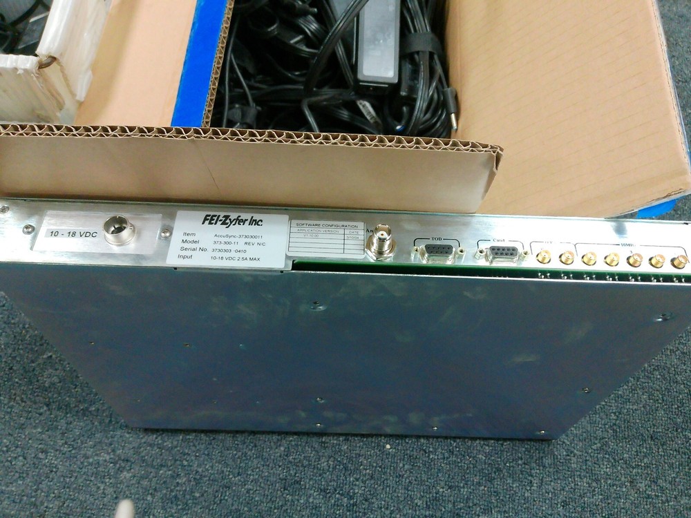 FEI-Zyfer AccuSync 373-300-11 GPS Synchronized Time Frequency