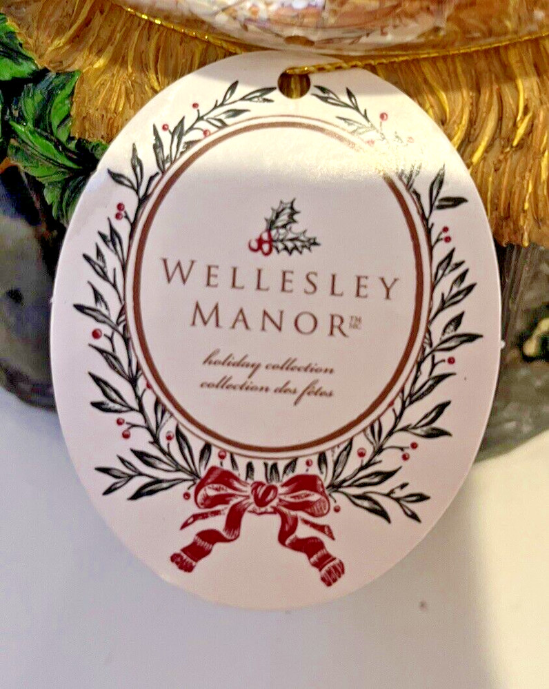 Wellesley Manor Nativity Scene Jesus Snow Globe Religious