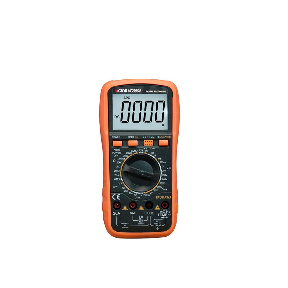 VICTOR VC9808+ 3 1/2 High-precision Digital Multimeter Electrical Meter