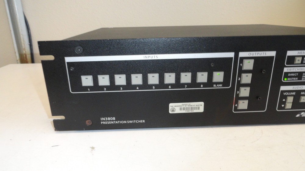 INLINE IN3808 PRESENTATION SWITCHER