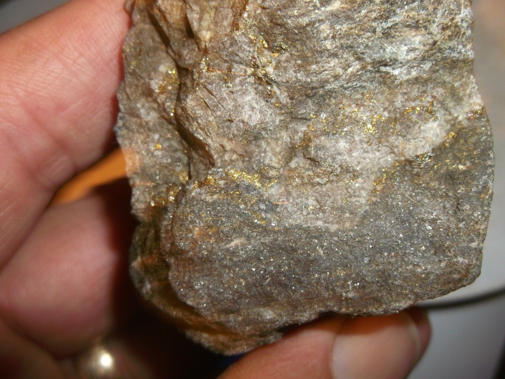 Gold, silver, copper, 454 grams samples ,ore high grade .