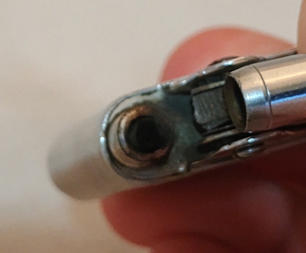 Vintage Silver Tone Ronson Adonis Lighter Art Deco 2"