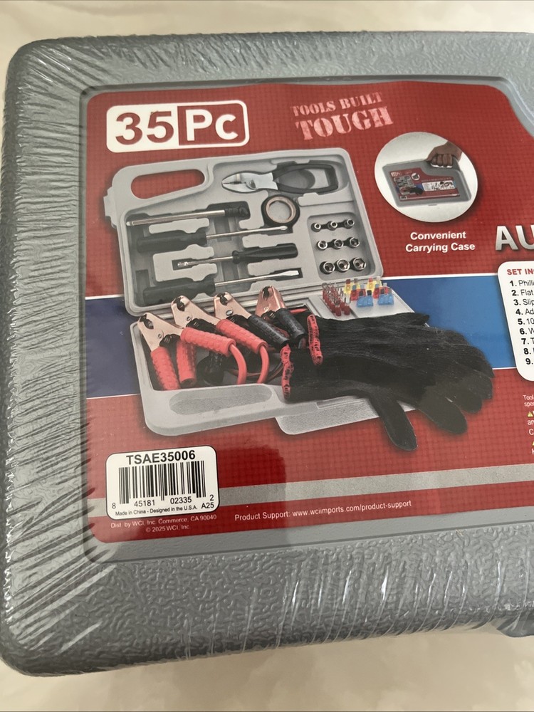 Tool Solutions Auto Emergency Kit 35 Pc