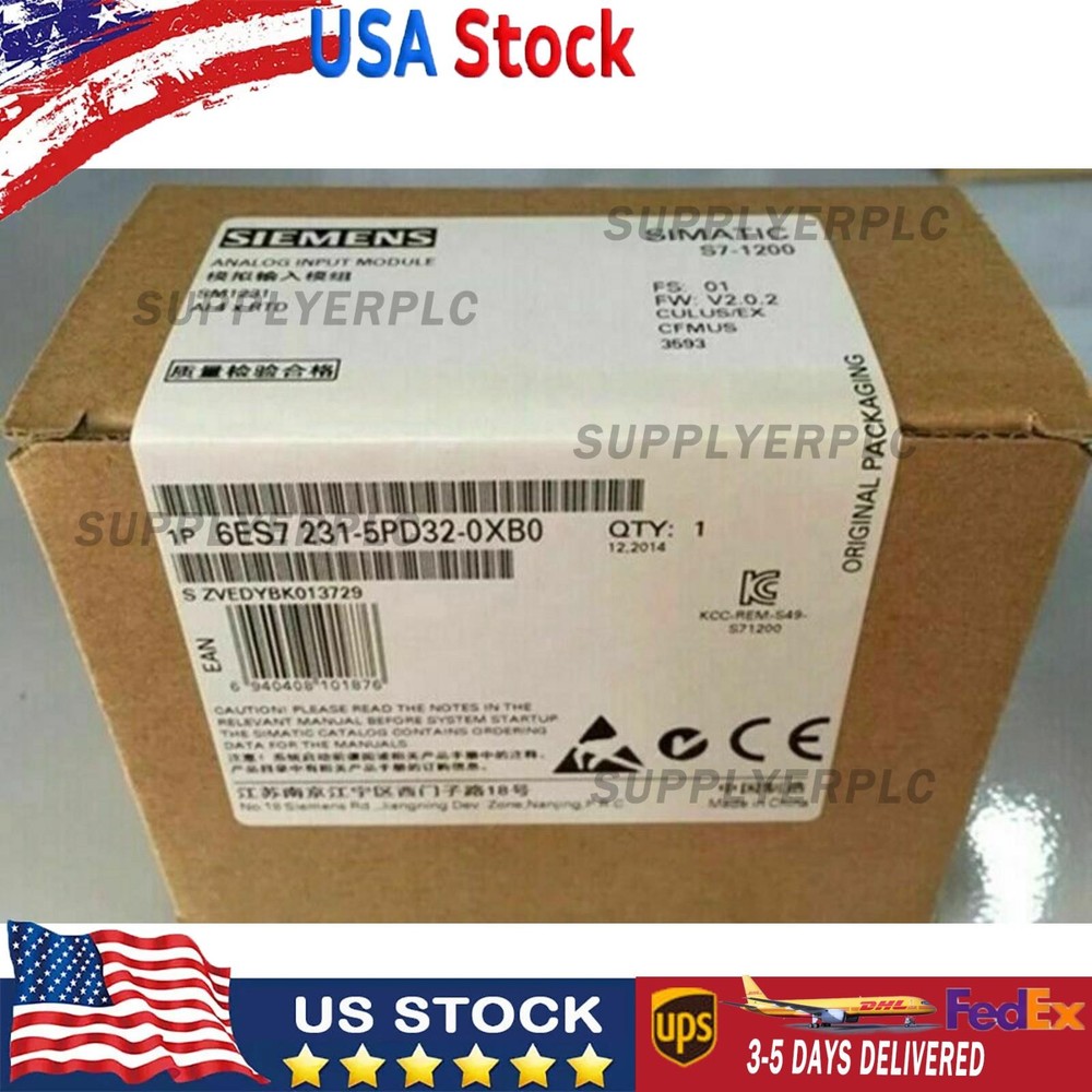 6ES7231-5PD32-0XB0 Siemens Analog Input Module 6ES7 231-5PD32-0XB0 Spot Goods