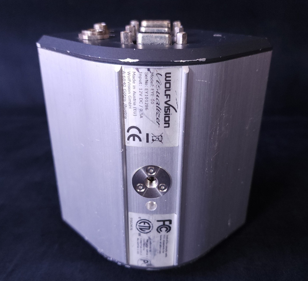 Wolfvision Visualizer EYE-10 720p HD High Definition Vision Live Image Camera